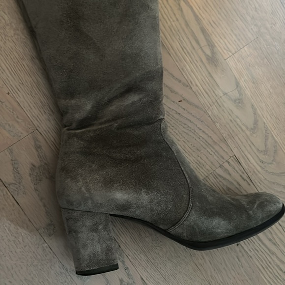 Tosca bleu boots gray suede - Picture 2 of 6